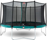 Berg Trampoline Favorit Safety Net Comfort 380cm - Green - Colorland Toys